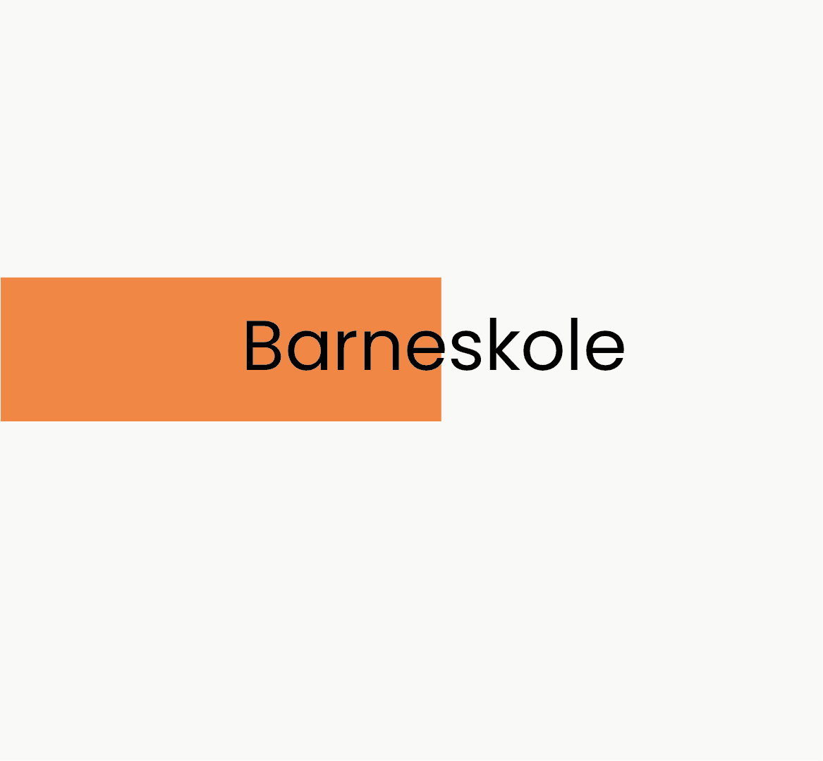 barneskole